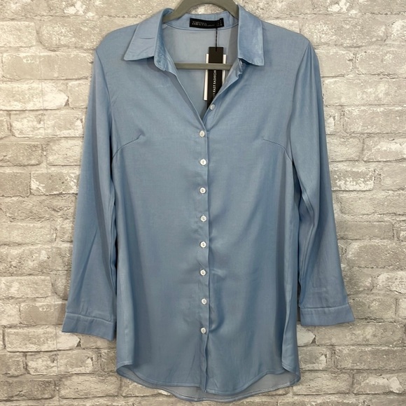 Zanzea Button Down Shirt - Picture 1 of 5
